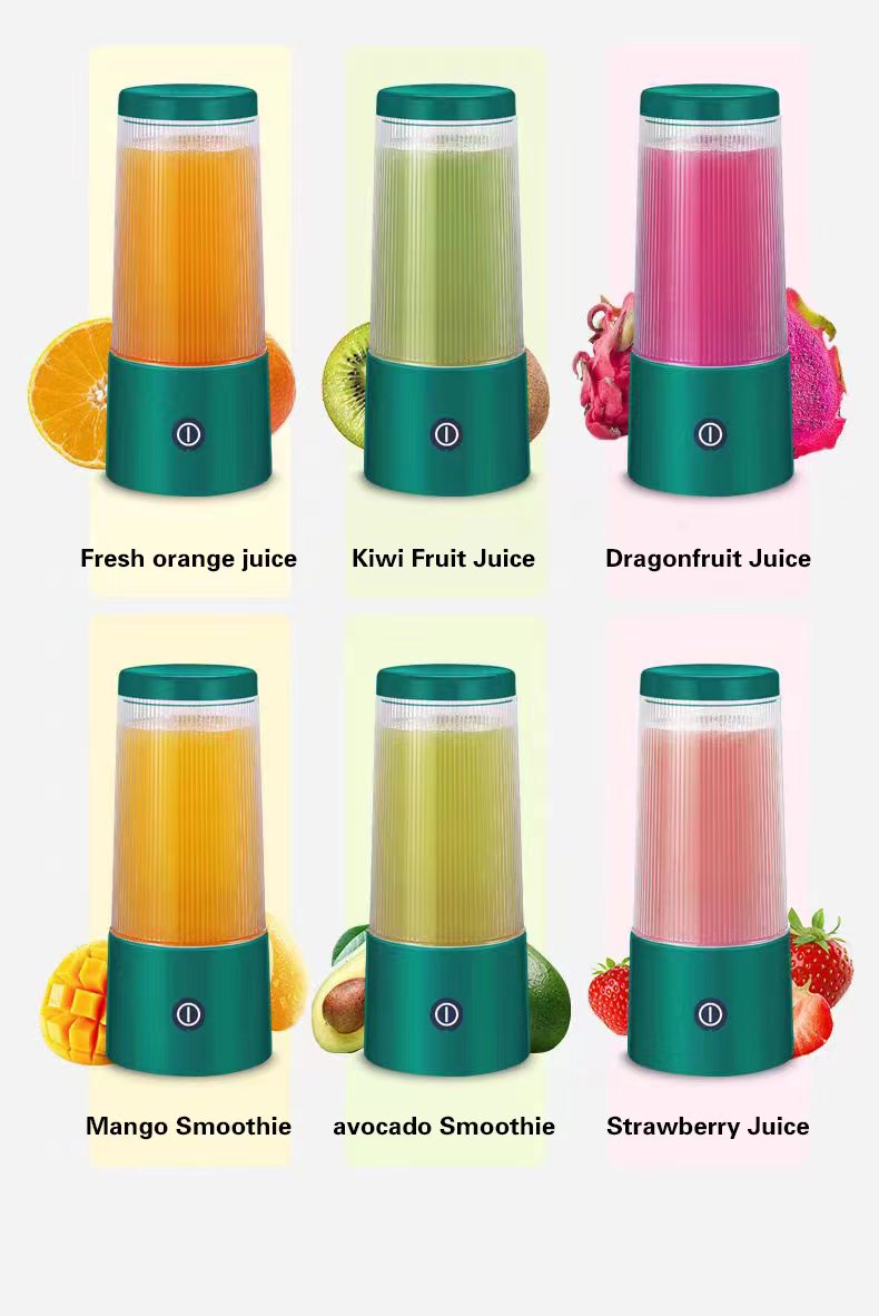 Home Juicer Portable USB Charging Juice Cup(N8 Green)